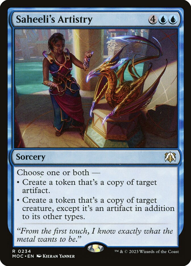 Saheeli's Artistry 234 (Commander: March of the Machine)  | Good Games Adelaide SA