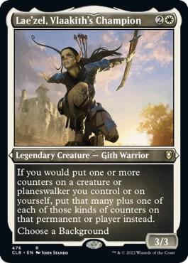 Lae'zel, Vlaakith's Champion 476 (Commander Legends: Battle for Baldur's Gate)  - Etched Foil | Good Games Adelaide SA