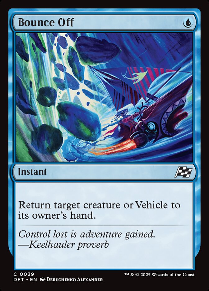 Bounce Off 39 (Aetherdrift)  - Foil | Good Games Adelaide SA