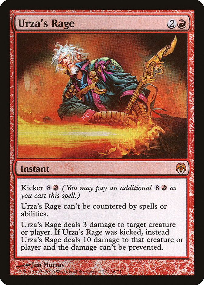 Urza's Rage 36 (Duel Decks: Phyrexia vs. the Coalition)  - Foil | Good Games Adelaide SA
