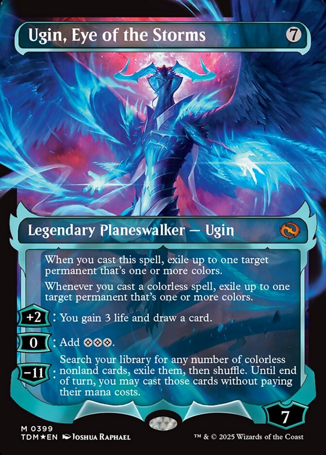 Ugin, Eye of the Storms 399 (Tarkir: Dragonstorm)  - Foil | Good Games Adelaide SA