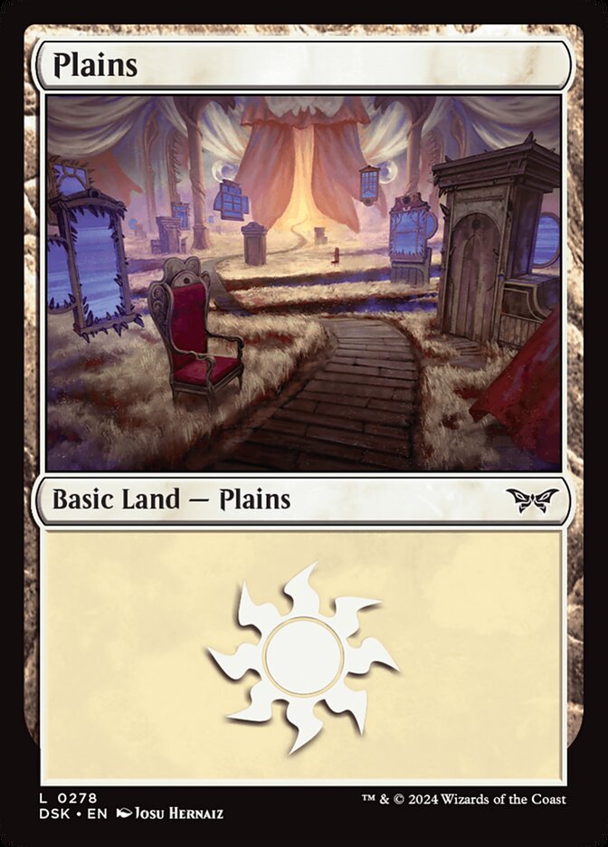 Plains 278 (Duskmourn: House of Horror)  - Foil | Good Games Adelaide SA