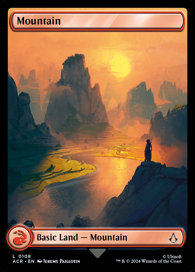 Mountain 108 (Universes Beyond: Assassin's Creed)  - Foil | Good Games Adelaide SA