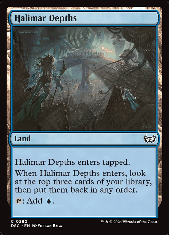 Halimar Depths 282 (Commander: Duskmourn: House of Horror)  | Good Games Adelaide SA