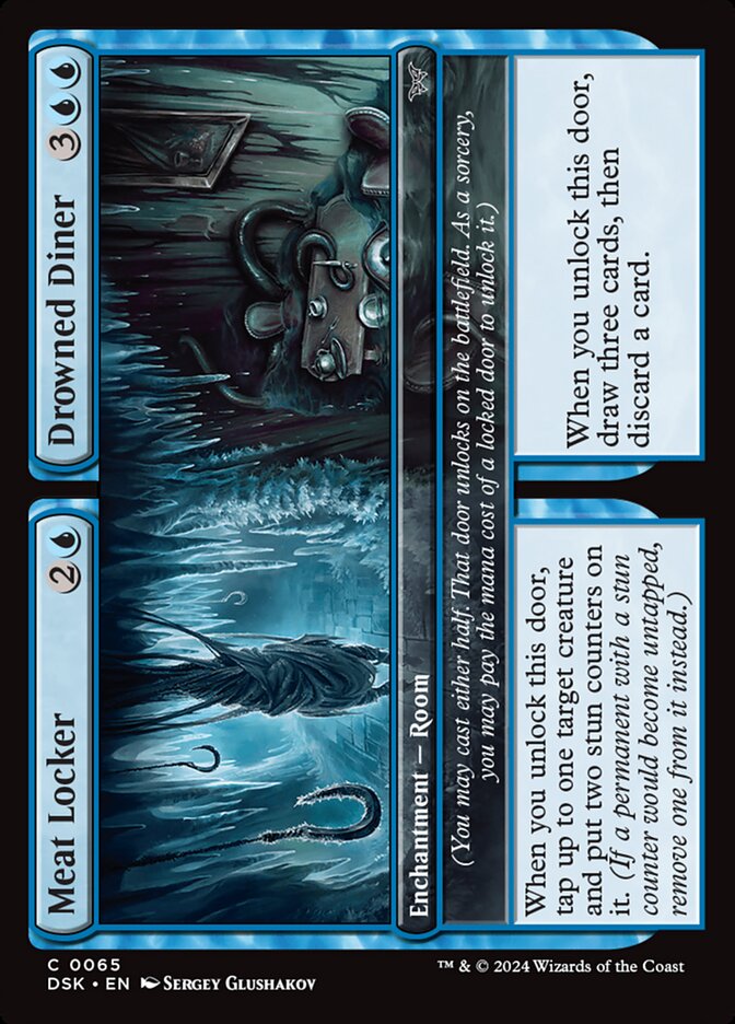 Meat Locker // Drowned Diner 65 (Duskmourn: House of Horror)  - Foil | Good Games Adelaide SA