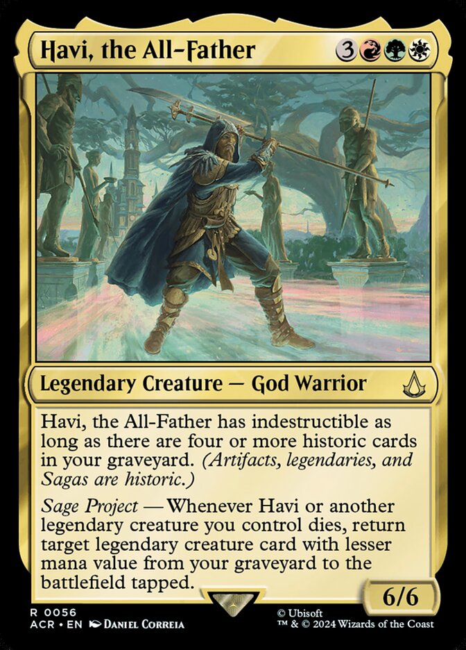 Havi, the All-Father 56 (Universes Beyond: Assassin's Creed)  | Good Games Adelaide SA