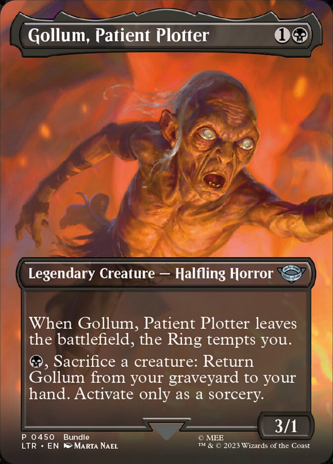 Gollum, Patient Plotter 450/281 (Unique and Miscellaneous Promos)  - Foil | Good Games Adelaide SA