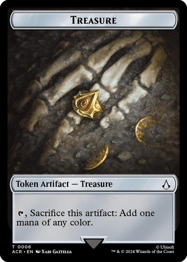 Treasure Token 6 (Universes Beyond: Assassin's Creed)  | Good Games Adelaide SA