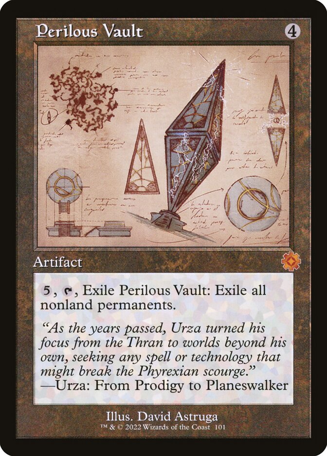 Perilous Vault 101 (The Brothers' War: Retro Frame Artifacts)  | Good Games Adelaide SA