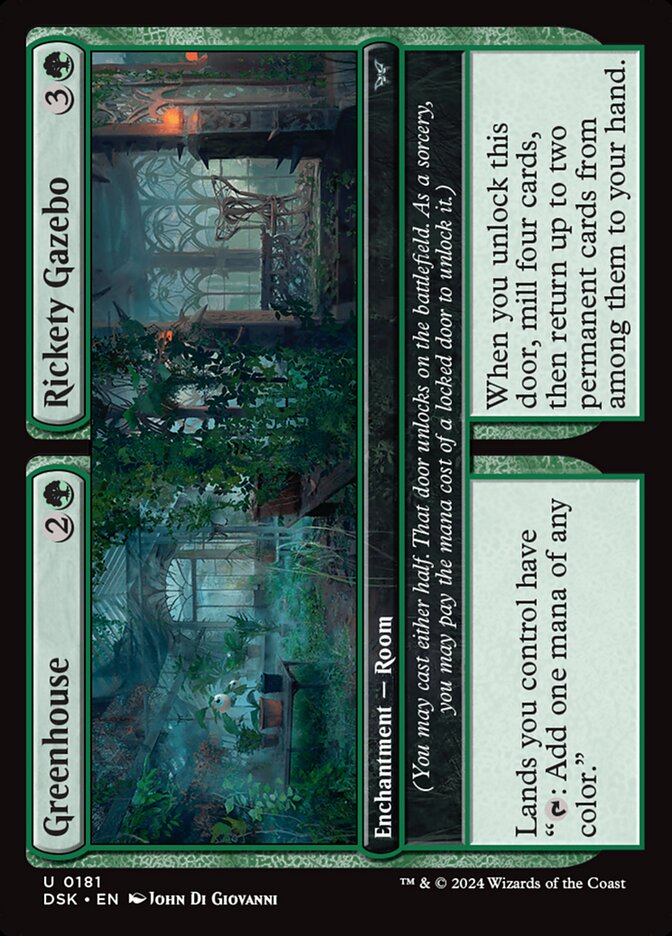 Greenhouse // Rickety Gazebo 181 (Duskmourn: House of Horror)  | Good Games Adelaide SA