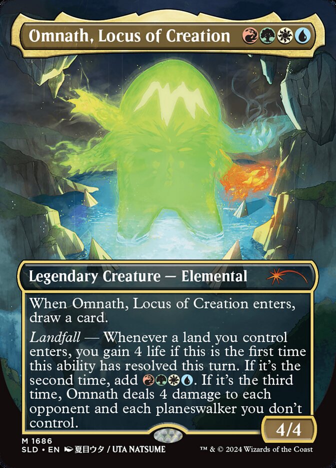 Omnath, Locus of Creation 1686 (Secret Lair Drop Series)  - Foil | Good Games Adelaide SA