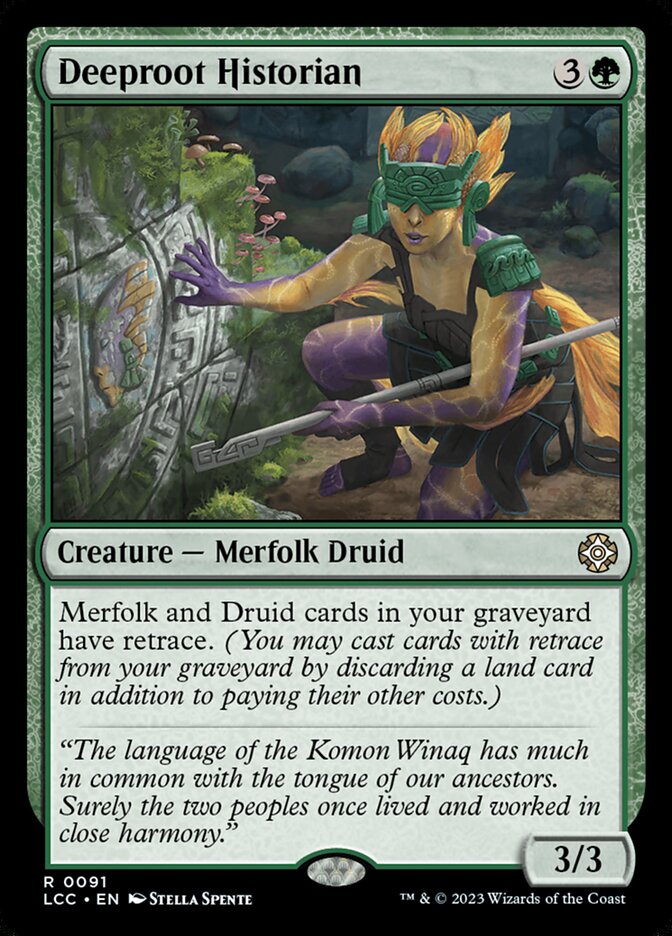 Deeproot Historian 91 (Commander: The Lost Caverns of Ixalan)  | Good Games Adelaide SA