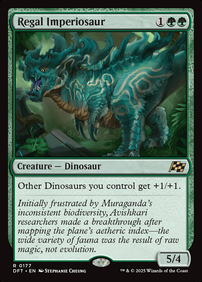 Regal Imperiosaur 177 (Aetherdrift)  - Foil | Good Games Adelaide SA