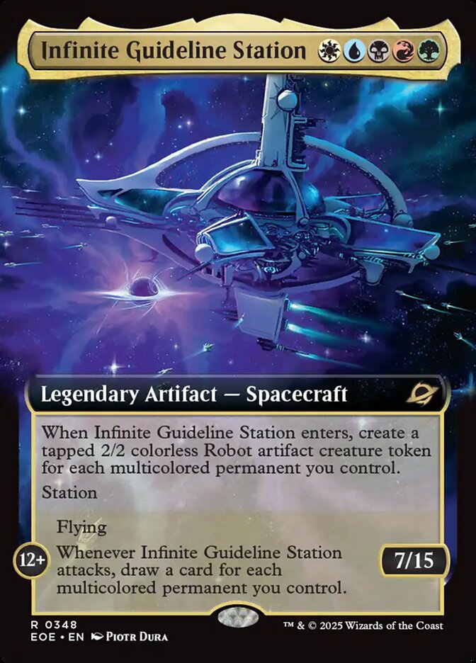 Infinite Guideline Station 348 (Edge of Eternities)  | Good Games Adelaide SA