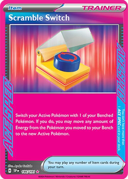 Scramble Switch 186/191 (SV08: Surging Sparks)  - Holofoil | Good Games Adelaide SA