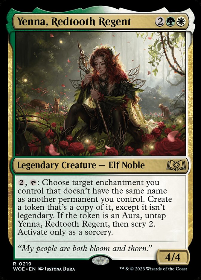 Yenna, Redtooth Regent 219 (Wilds of Eldraine)  | Good Games Adelaide SA