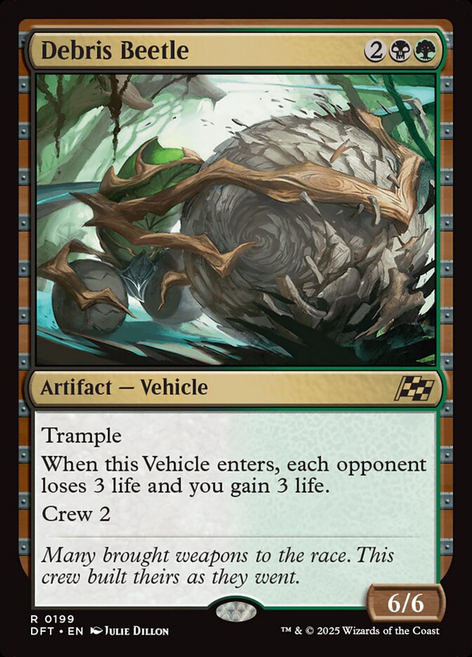 Debris Beetle 199 (Aetherdrift)  - Foil | Good Games Adelaide SA
