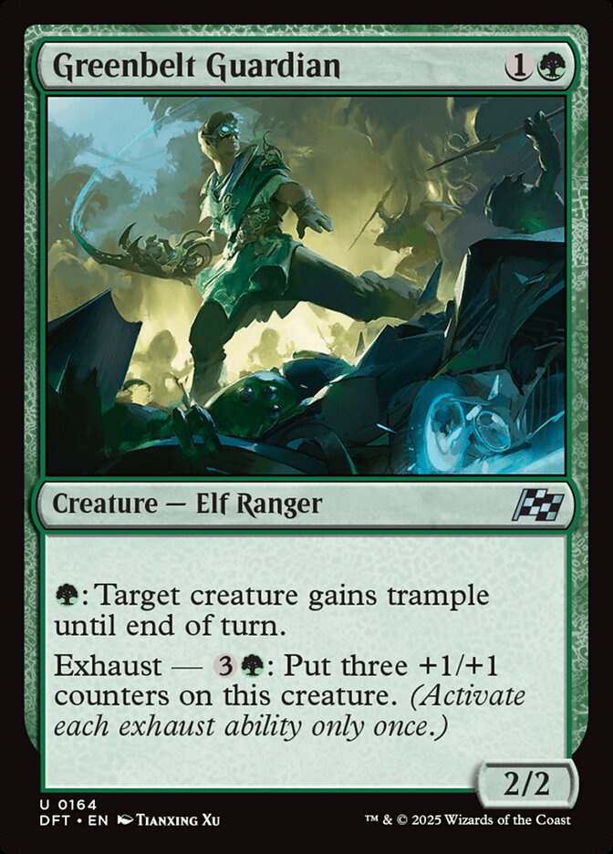 Greenbelt Guardian 164 (Aetherdrift)  - Foil | Good Games Adelaide SA