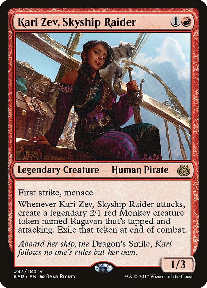 Kari Zev, Skyship Raider 87 (Aether Revolt)  | Good Games Adelaide SA