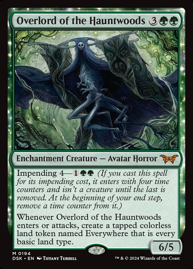 Overlord of the Hauntwoods 194 (Duskmourn: House of Horror)  - Foil | Good Games Adelaide SA