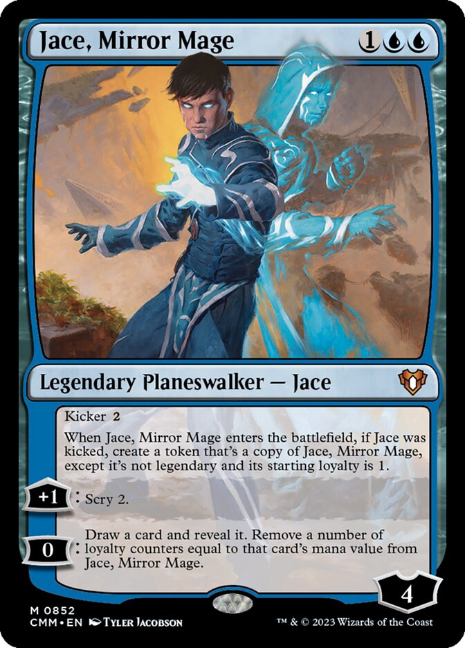 Jace, Mirror Mage 852 (Commander Masters)  | Good Games Adelaide SA