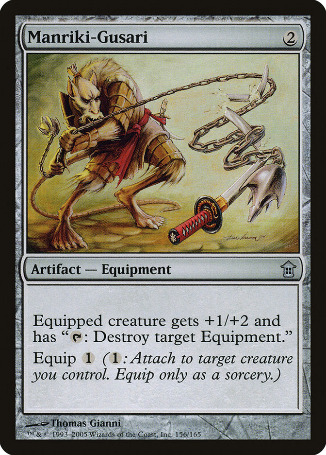 Manriki-Gusari 156 (Saviors of Kamigawa)  - Foil | Good Games Adelaide SA