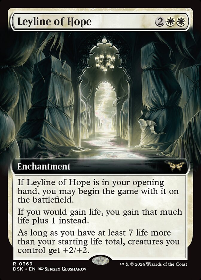 Leyline of Hope 369 (Duskmourn: House of Horror)  - Foil | Good Games Adelaide SA