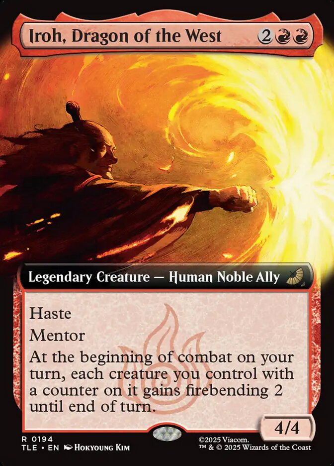 Iroh, Dragon of the West 194 (Avatar: The Last Airbender: Eternal-Legal)  - Foil | Good Games Adelaide SA