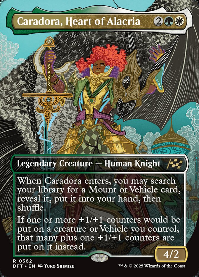 Caradora, Heart of Alacria 362 (Aetherdrift)  - Foil | Good Games Adelaide SA