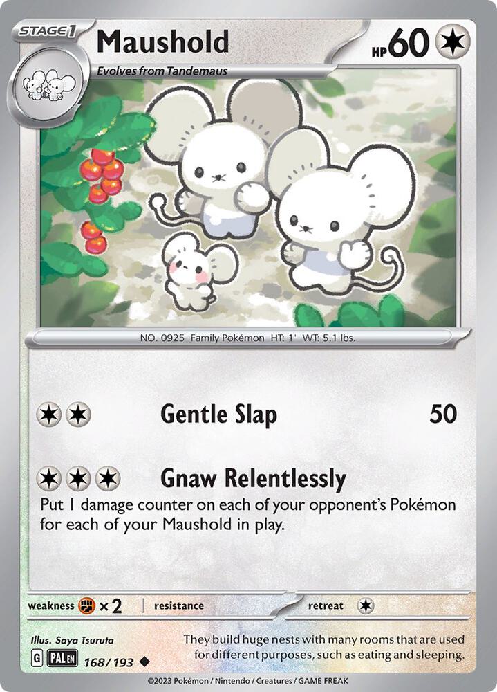 Maushold 168/193 (SV02: Paldea Evolved)  | Good Games Adelaide SA