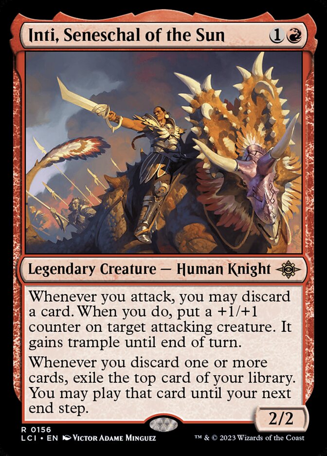 Inti, Seneschal of the Sun 156 (The Lost Caverns of Ixalan)  | Good Games Adelaide SA