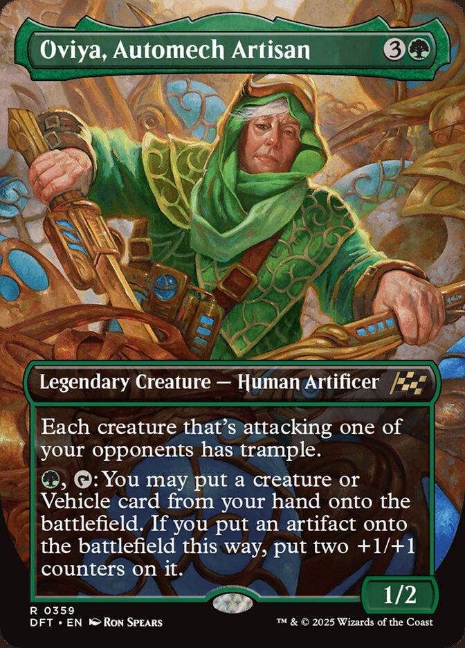 Oviya, Automech Artisan 359 (Aetherdrift)  - Borderless Foil | Good Games Adelaide SA