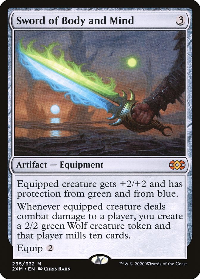 Sword of Body and Mind 295 (Double Masters)  - Foil | Good Games Adelaide SA
