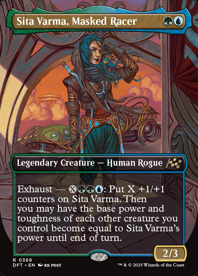 Sita Varma, Masked Racer 368 (Aetherdrift)  - Foil | Good Games Adelaide SA