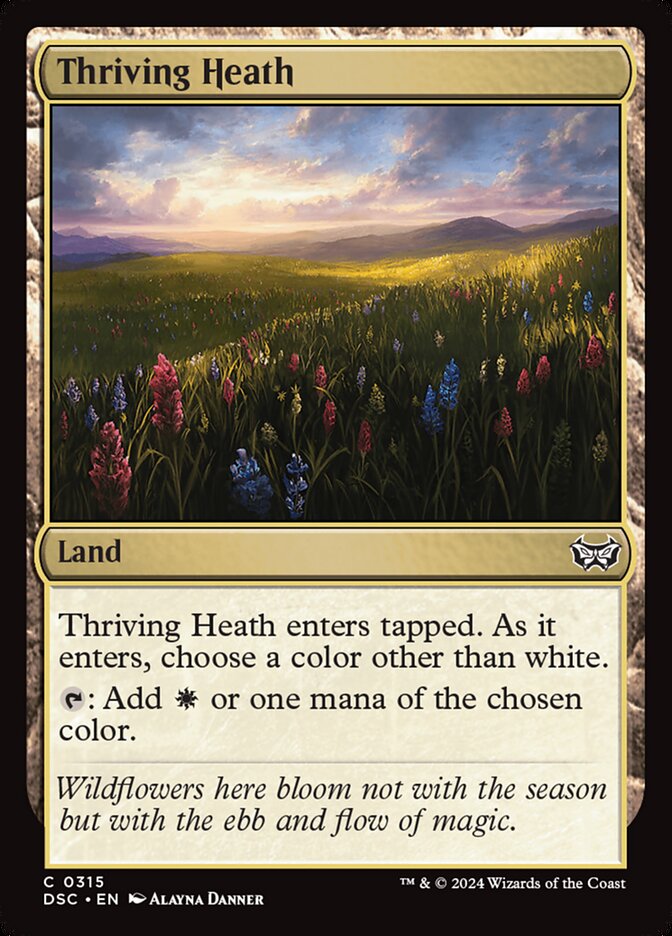 Thriving Heath 315 (Commander: Duskmourn: House of Horror)  | Good Games Adelaide SA