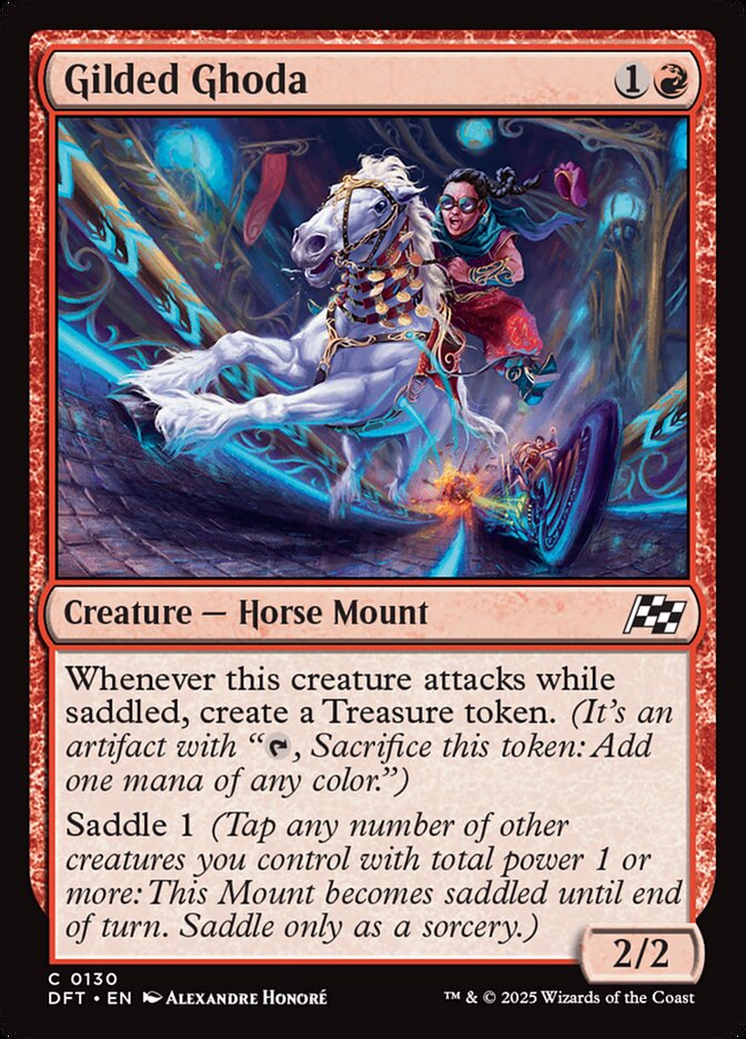 Gilded Ghoda 130 (Aetherdrift)  - Foil | Good Games Adelaide SA