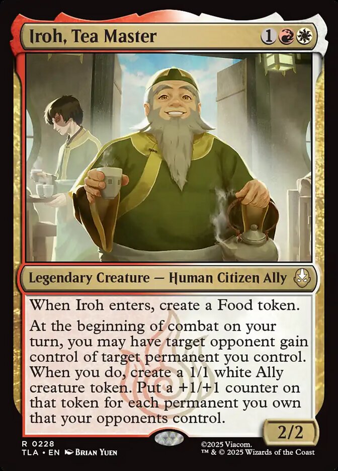 Iroh, Tea Master 228 (Avatar: The Last Airbender)  | Good Games Adelaide SA