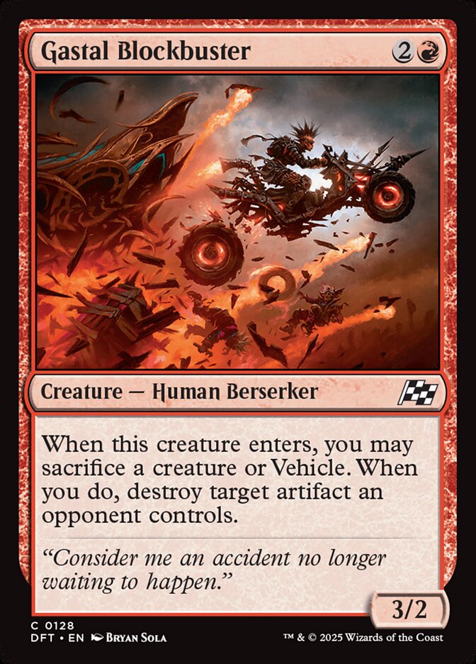 Gastal Blockbuster 128 (Aetherdrift)  - Foil | Good Games Adelaide SA