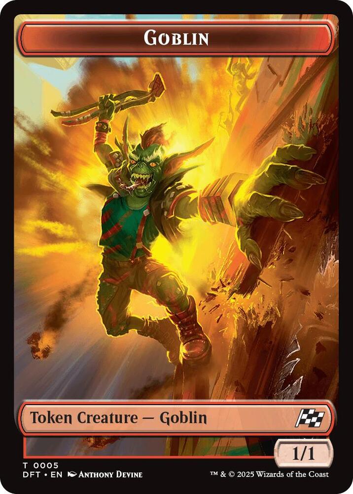 Goblin // Thopter 5 // 10 (Aetherdrift)  - Foil | Good Games Adelaide SA