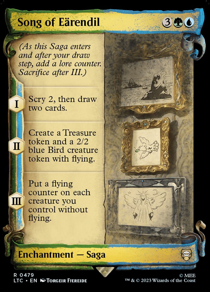 Song of Eärendil 479 (Commander: The Lord of the Rings: Tales of Middle-earth)  - Showcase Scroll | Good Games Adelaide SA