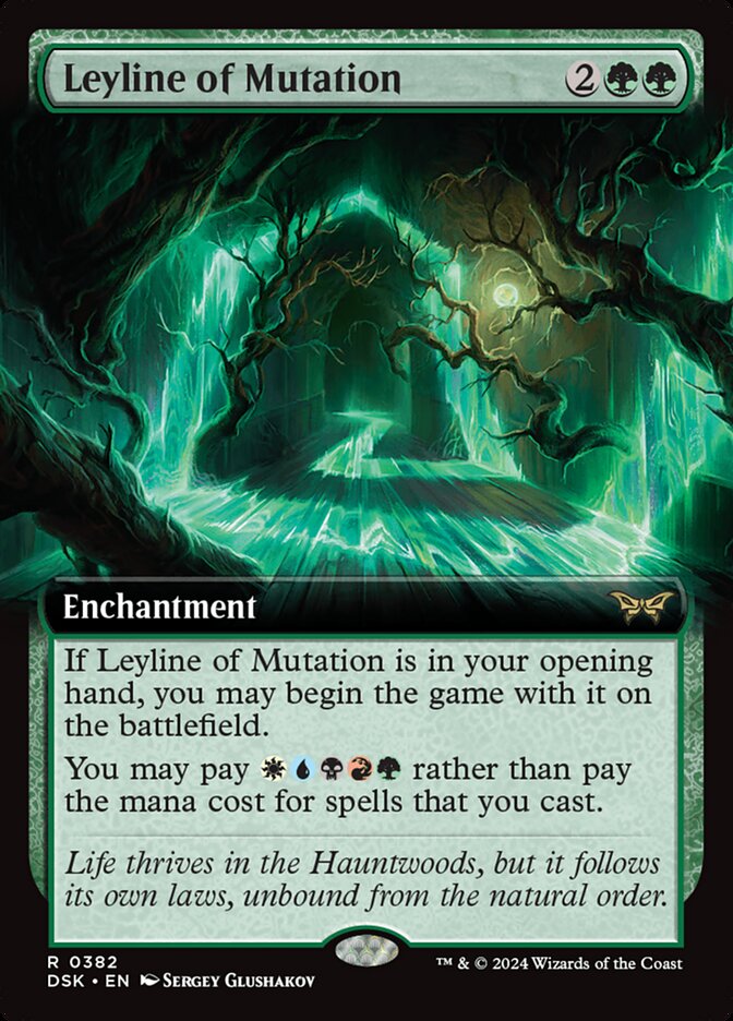 Leyline of Mutation 382 (Duskmourn: House of Horror)  - Foil | Good Games Adelaide SA