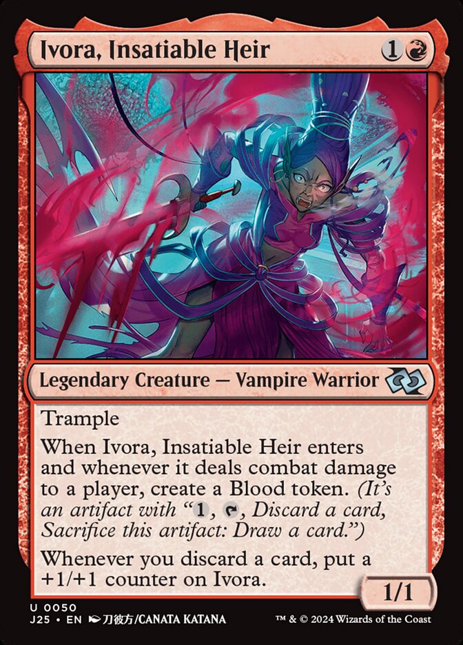 Ivora, Insatiable Heir 50 (Foundations Jumpstart)  | Good Games Adelaide SA