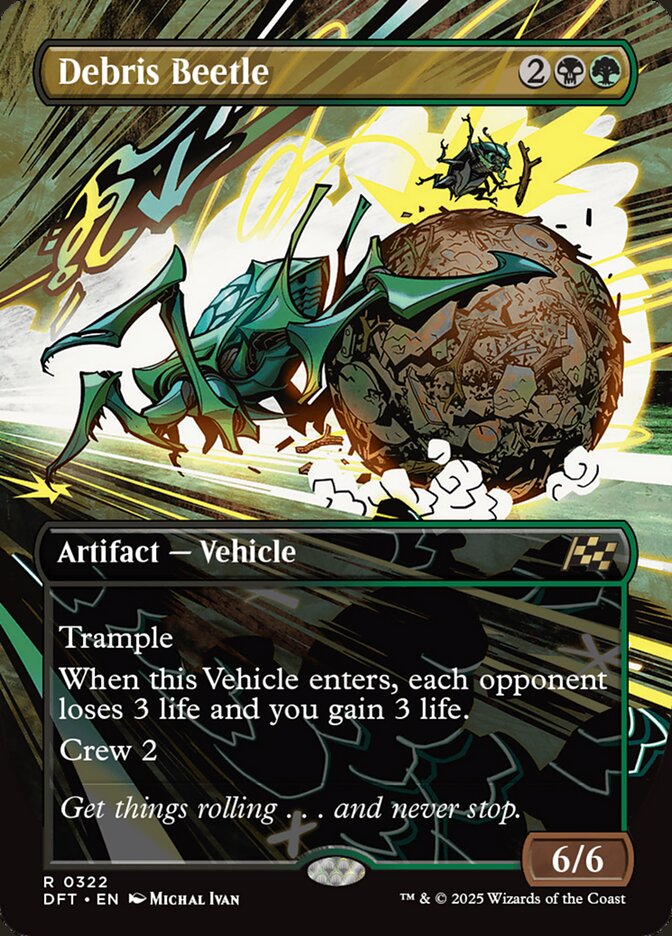 Debris Beetle 322 (Aetherdrift)  - Foil | Good Games Adelaide SA