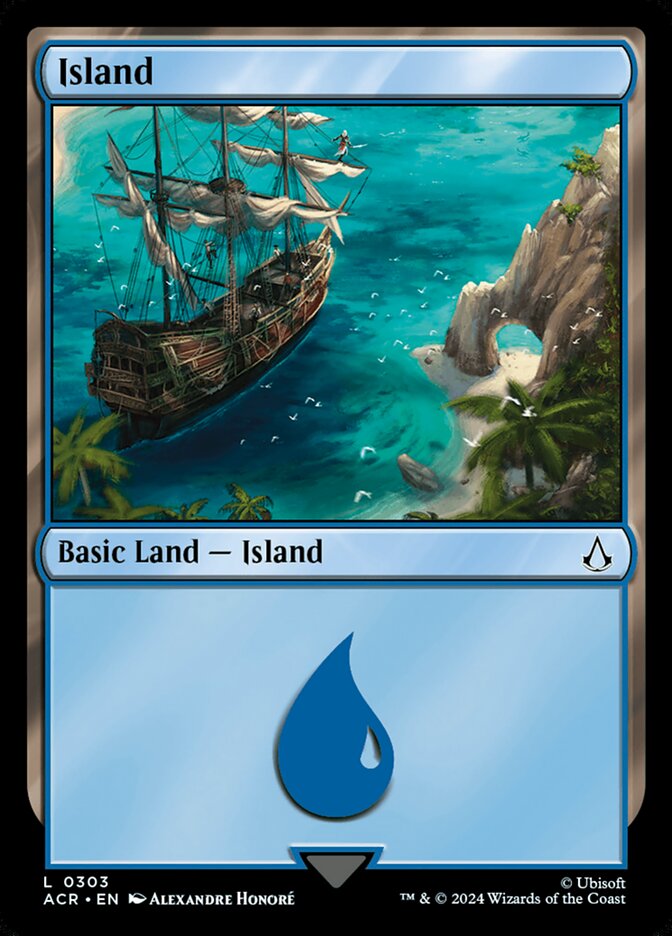 Island 303 (Universes Beyond: Assassin's Creed)  | Good Games Adelaide SA