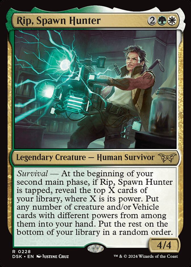 Rip, Spawn Hunter 228 (Duskmourn: House of Horror)  - Foil | Good Games Adelaide SA