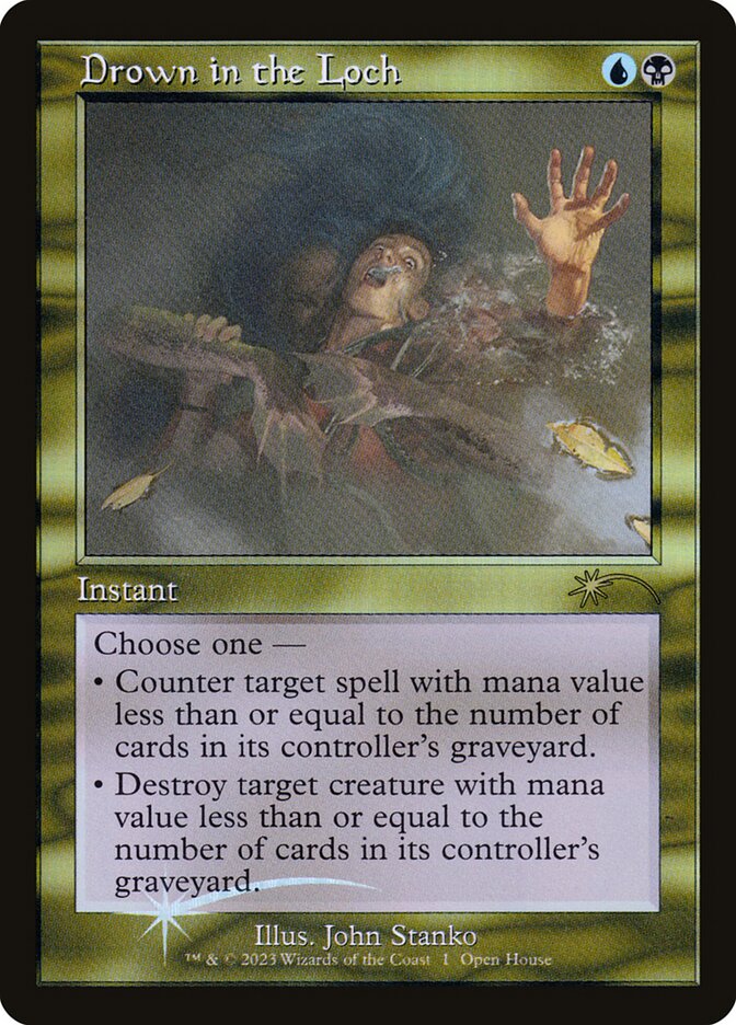 Drown in the Loch 1 (Open House Promos)  - Foil | Good Games Adelaide SA