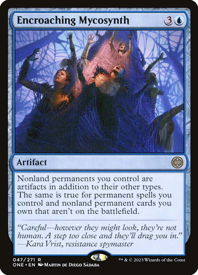 Encroaching Mycosynth 47 (Phyrexia: All Will Be One)  | Good Games Adelaide SA