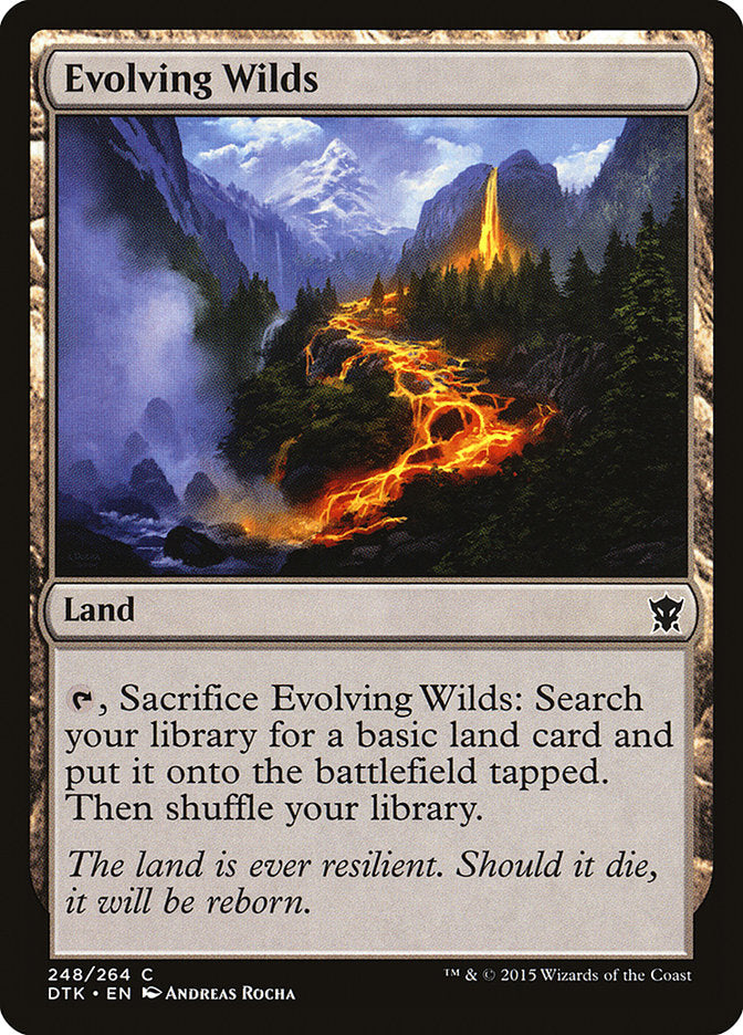Evolving Wilds 248 (Dragons of Tarkir)  | Good Games Adelaide SA