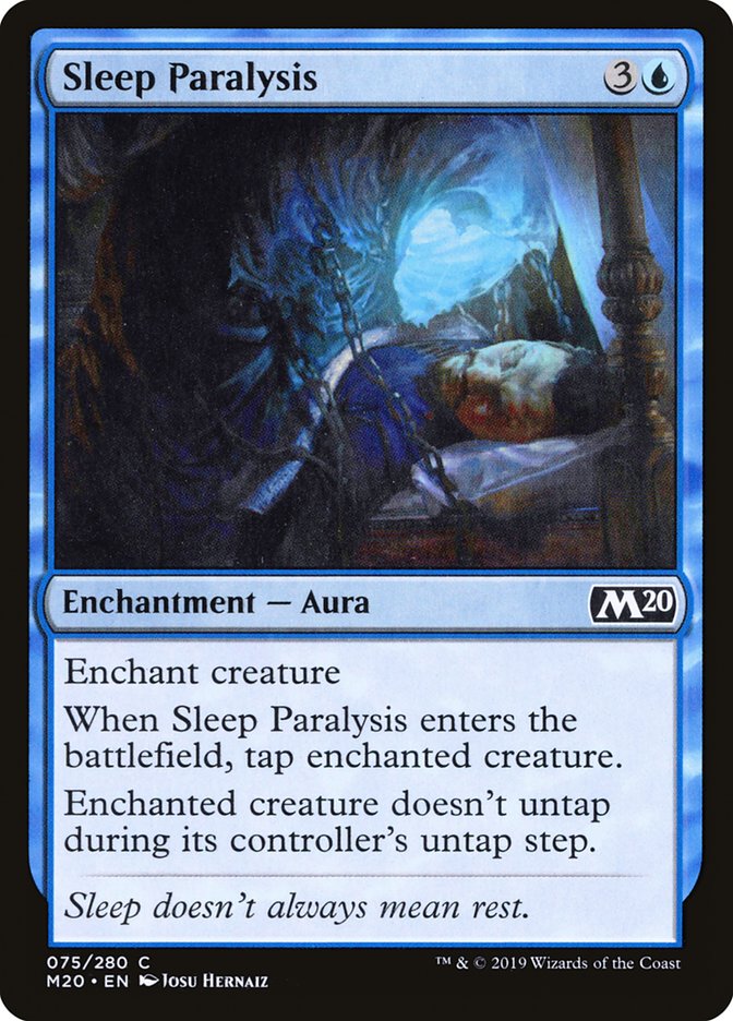 Sleep Paralysis 75 (Core Set 2020)  | Good Games Adelaide SA