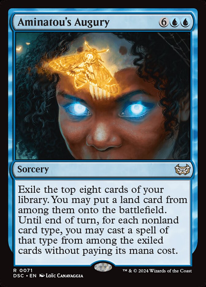 Aminatou's Augury 71 (Commander: Duskmourn: House of Horror)  | Good Games Adelaide SA